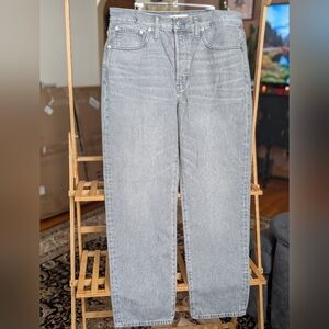 New** Madewell Grey Jeans New with Tags